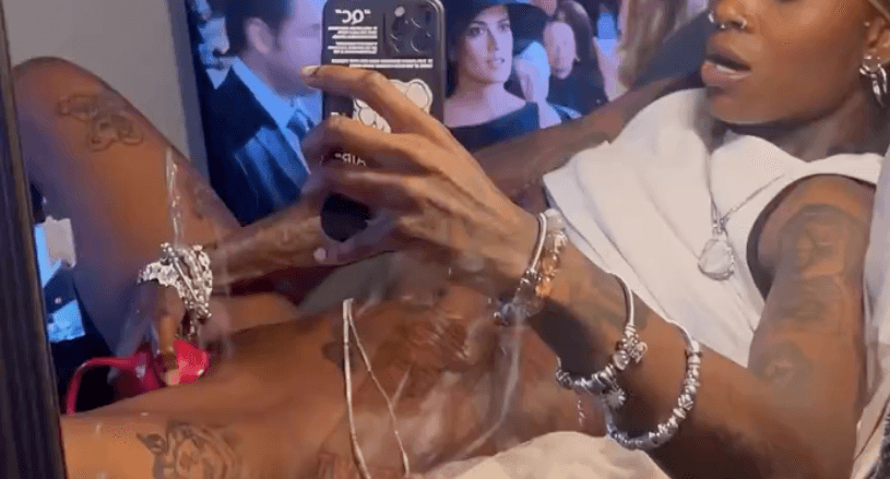 Stud goes viral for playing with a Rose