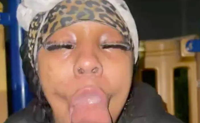 Sucking BBC at the Kids Park