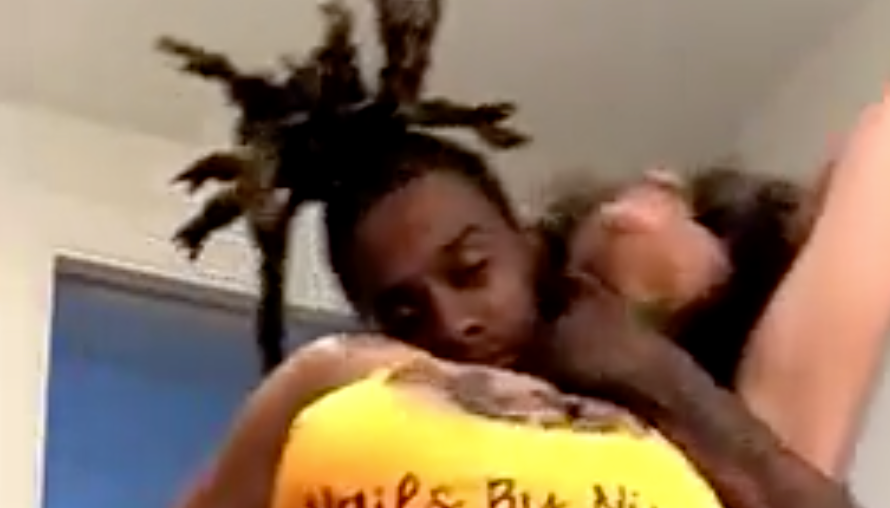 Tatted Chick Takes All the Dick